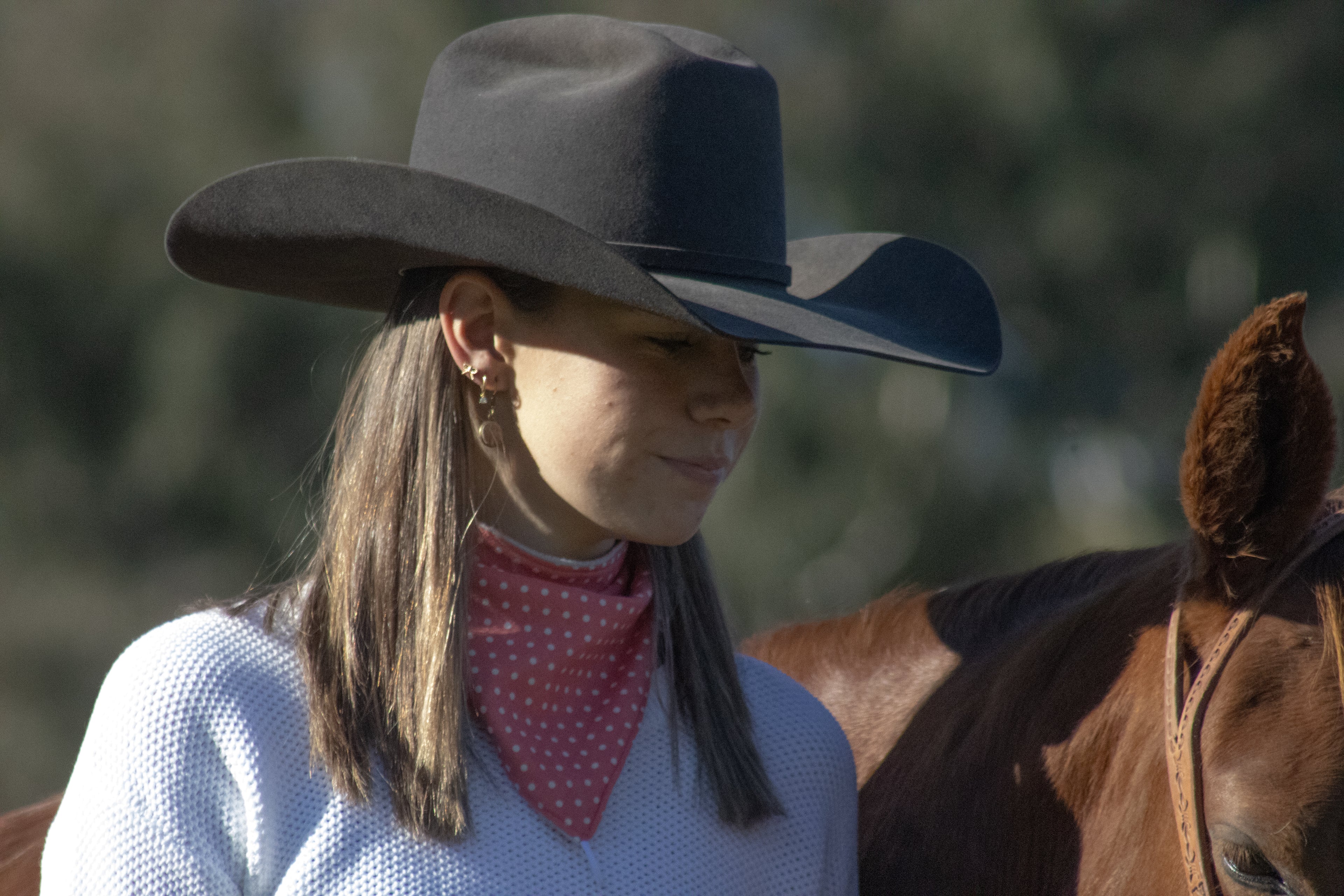 Cotton/Fleece Neck Scarf - Pink Polkadot