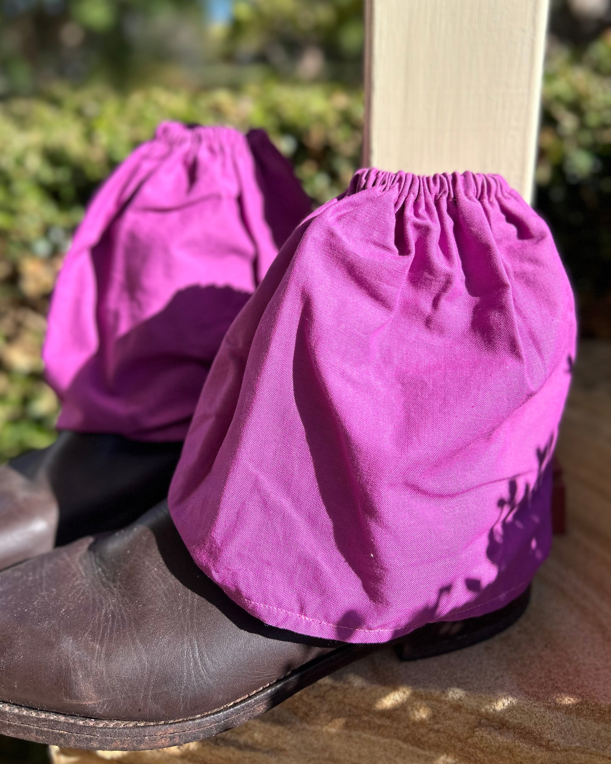 Sock Covers - Fuchsia