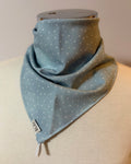 Cotton Neck Scarf - Sky ￼
