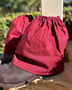 Sock Covers - Maroon