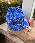 Sock Covers - Blue Floral