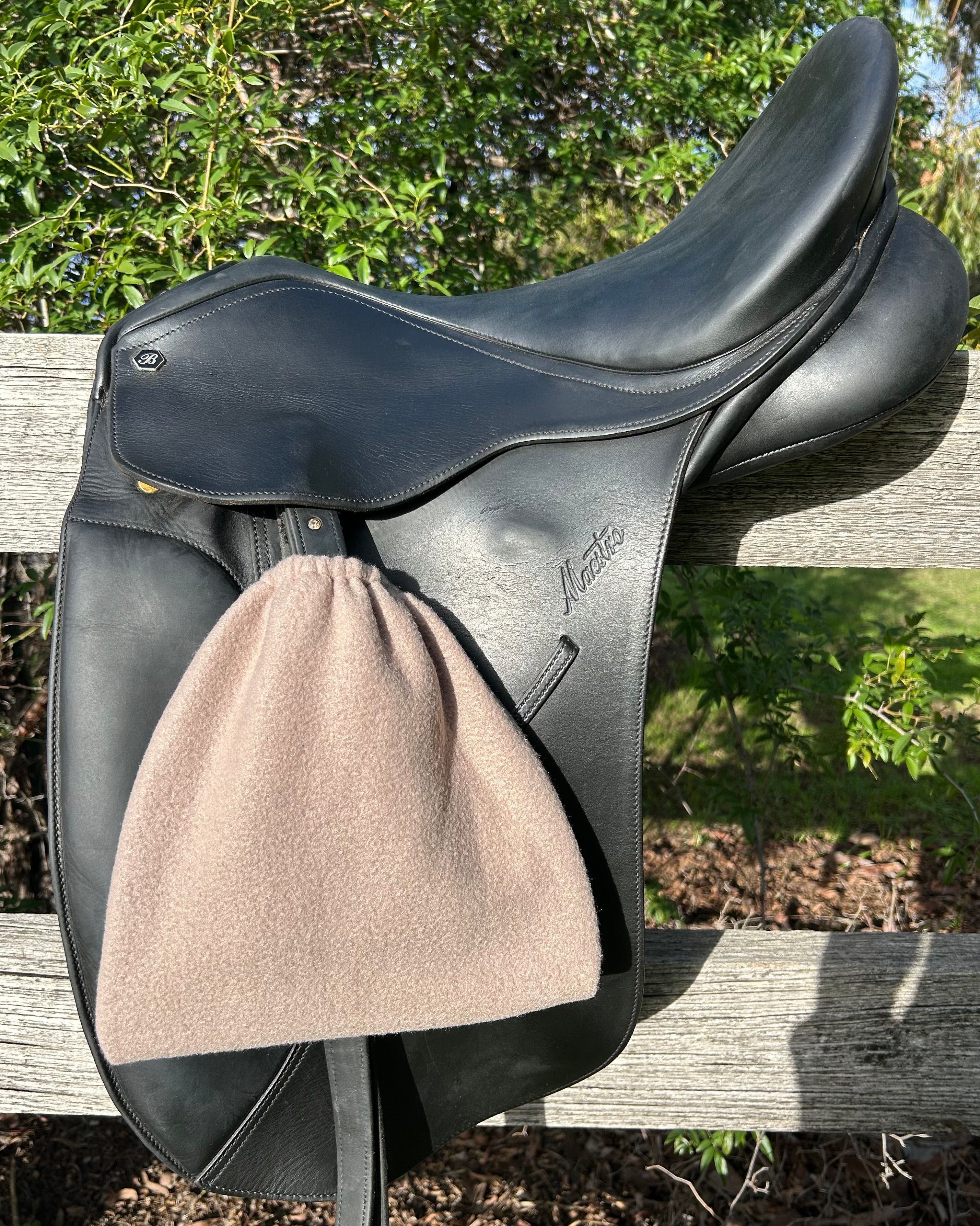 Fleece Stirrup Covers - Beige