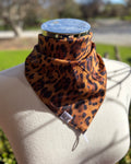 Cotton Neck Scarf - Cheetah