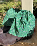 Sock Covers - Green Floral