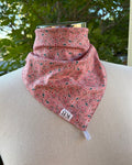 Cotton Neck Scarf - Blush Posies