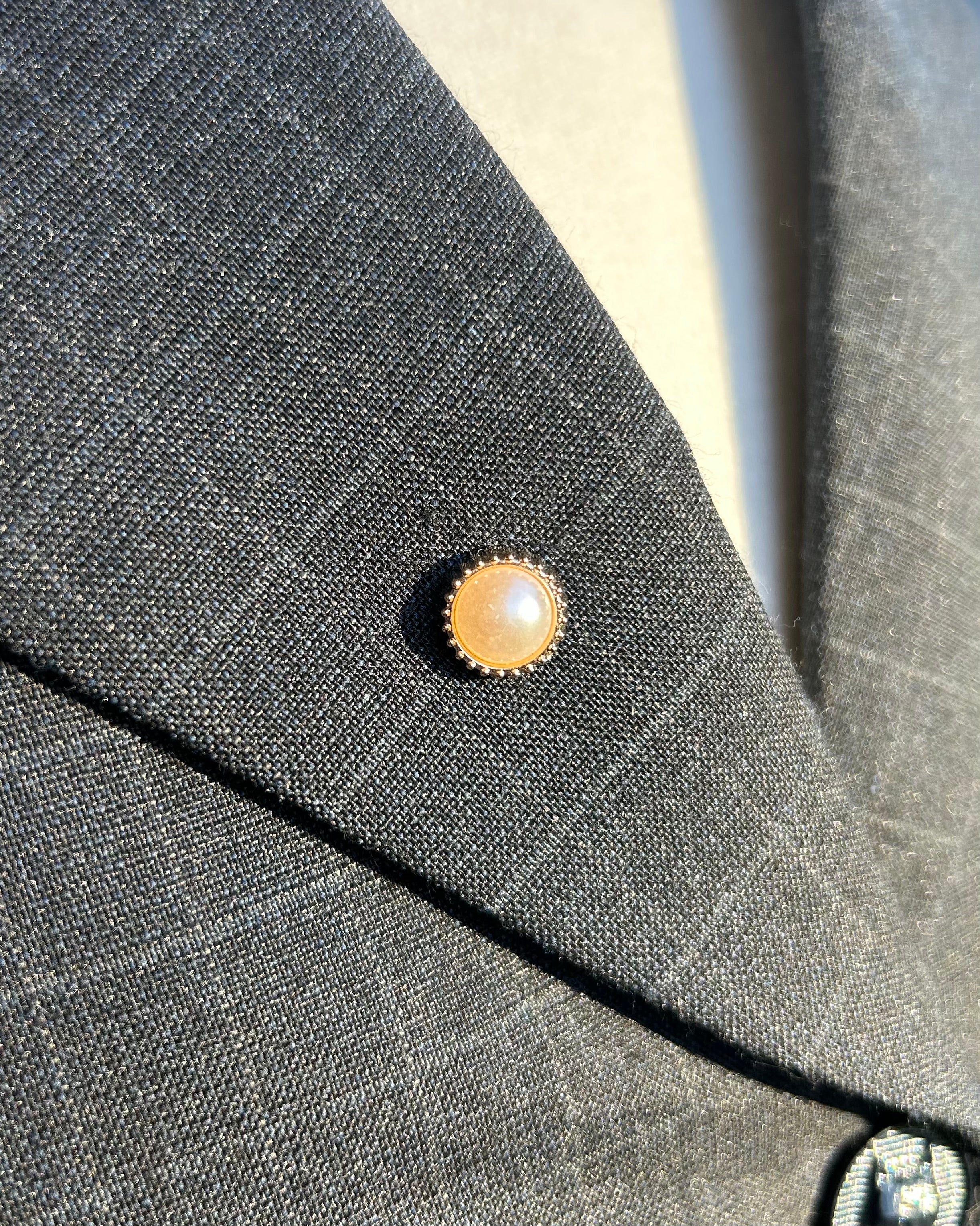 Gold Pearl Pins