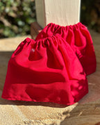 Sock Covers - Red