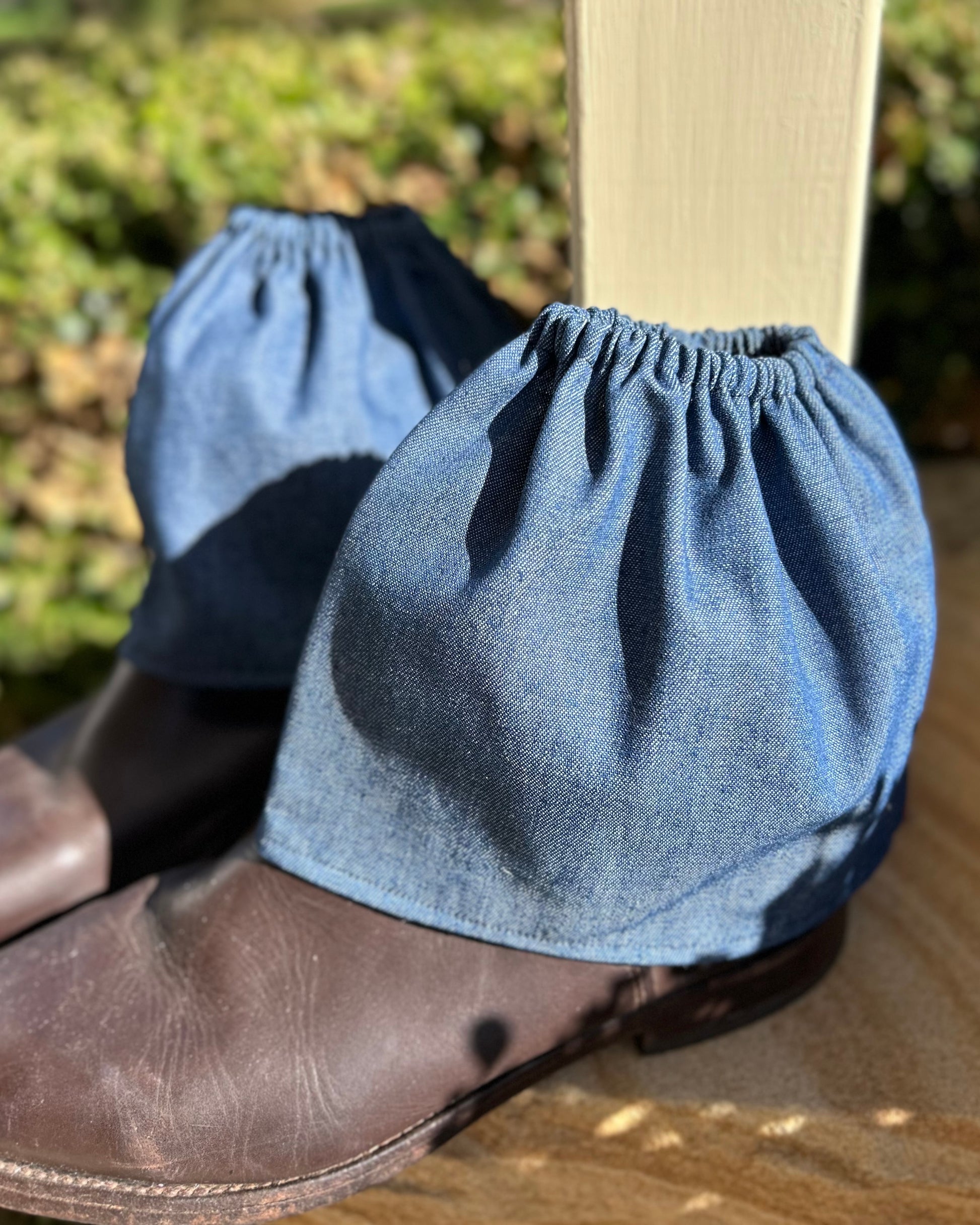 Sock Covers - Denim