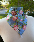 Cotton Neck Scarf - Pink Roses