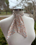 Cotton Neck Tie - Blush Floral