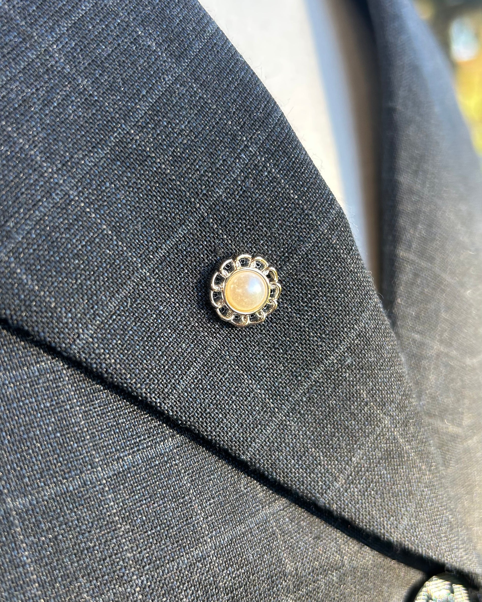 Gold Pearl Pins