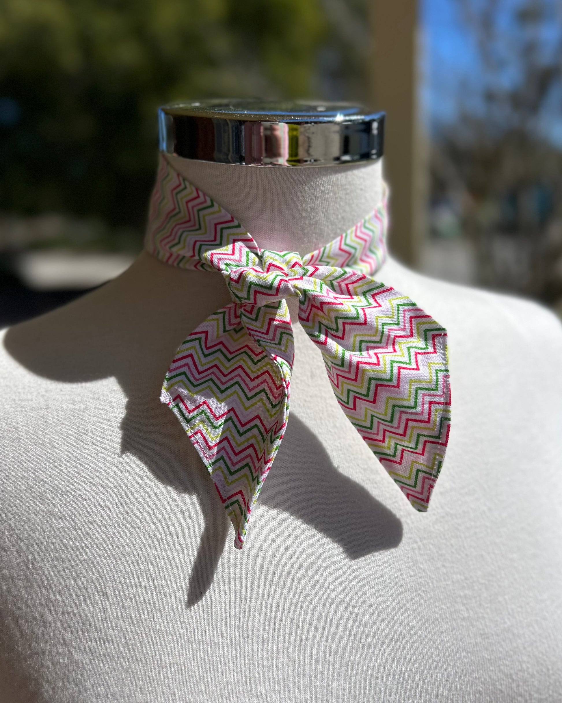 Cotton Neck Tie - ZigZag