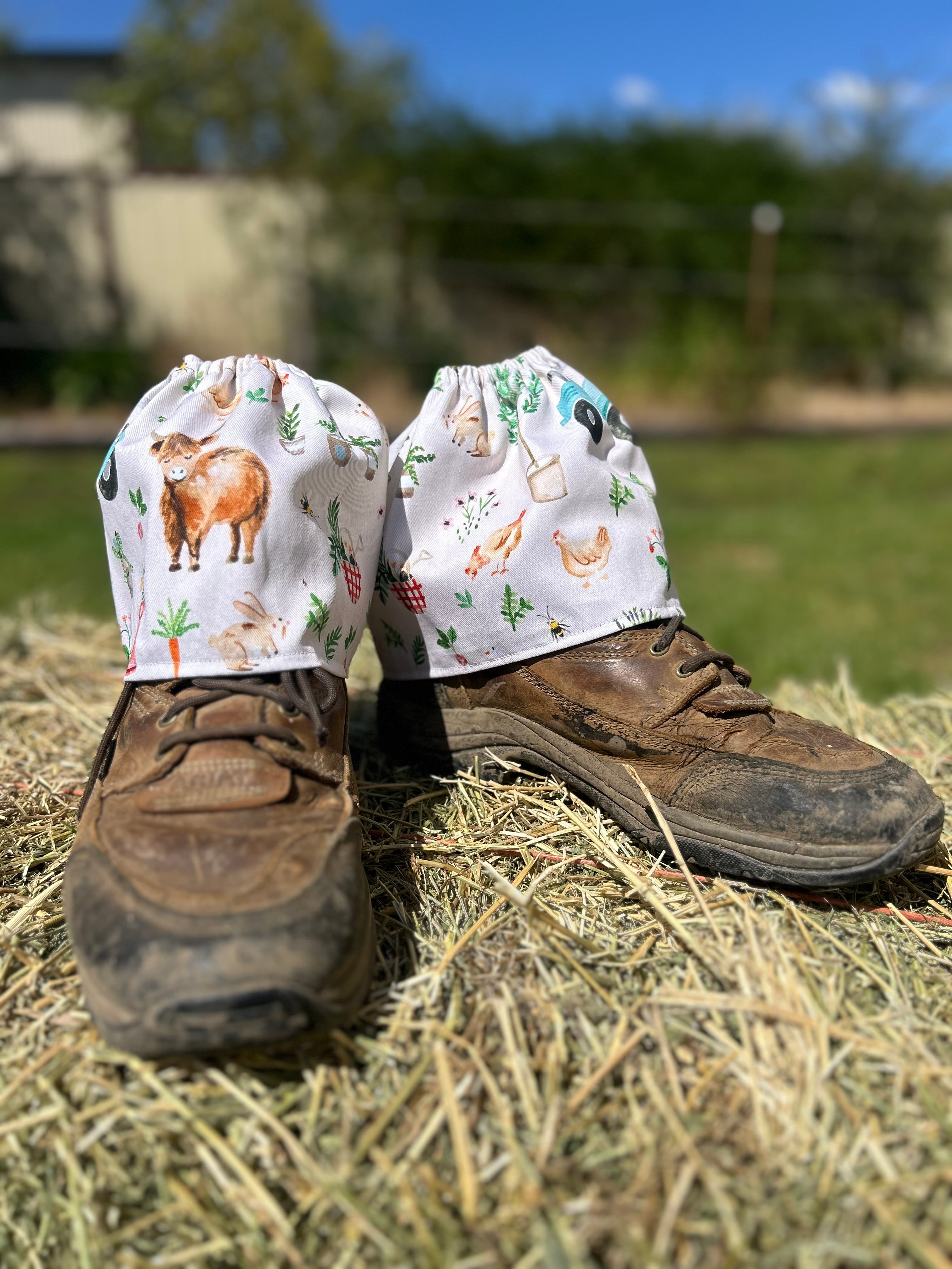 Sock Covers - Spring Fram