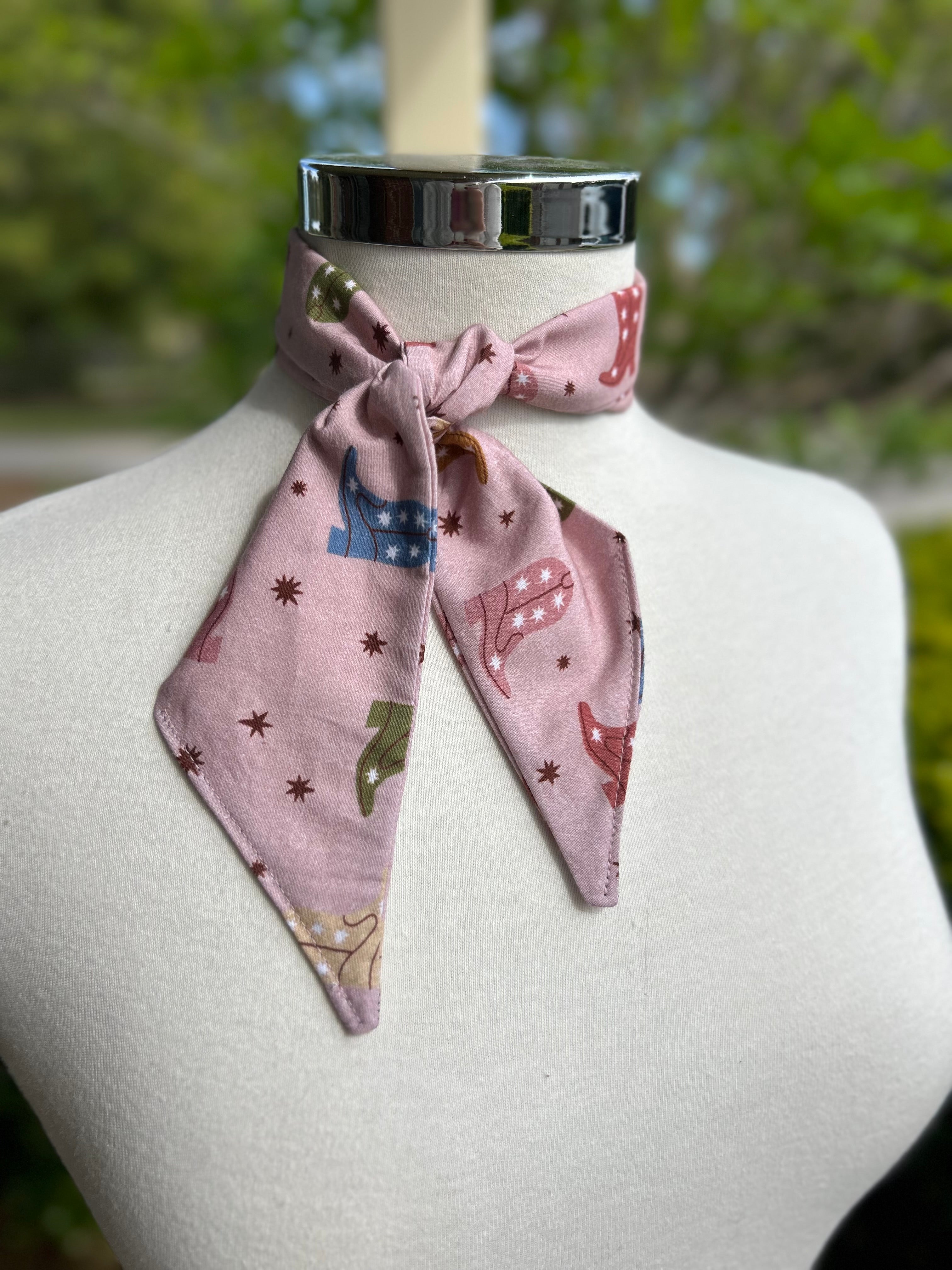 Cotton Neck Tie - Cowgirl Boots