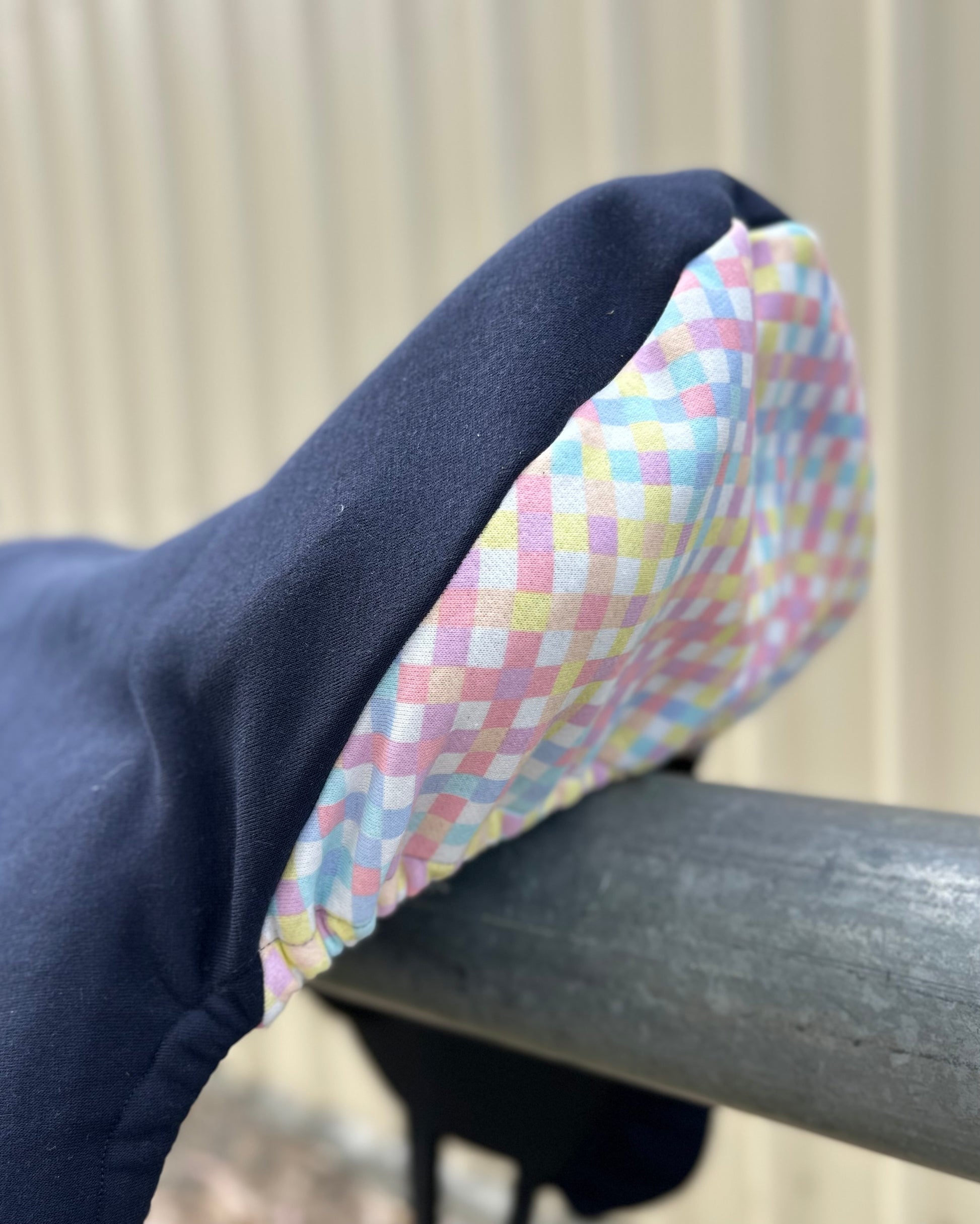 English Saddle Cover - Check