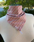 Cotton Neck Scarf - Retro Stripe