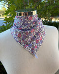 Cotton Neck Scarf - Pink n Purple