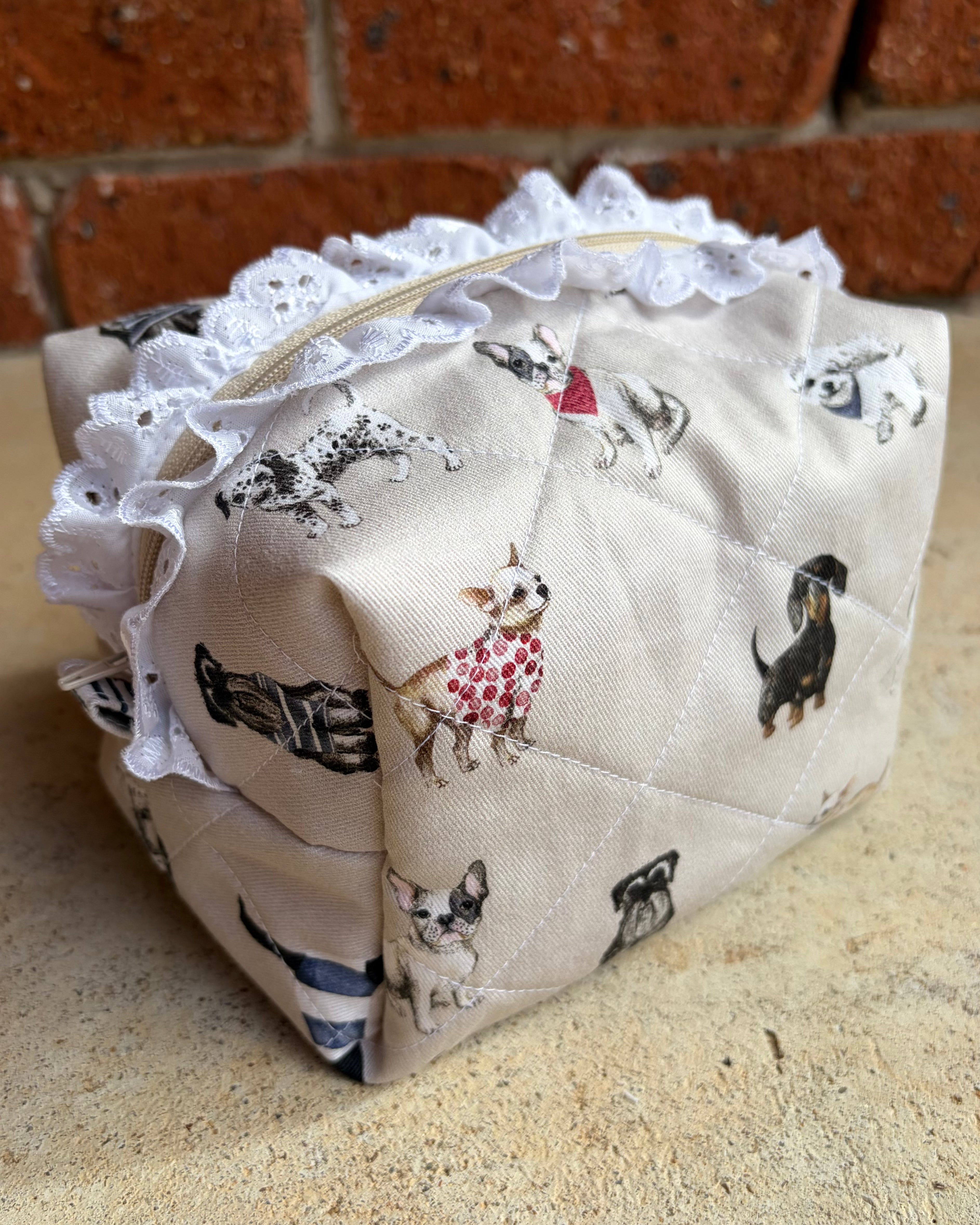 KB Cosmetic Bag - Dogs