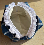 KB Cosmetic Bag - Blue Check