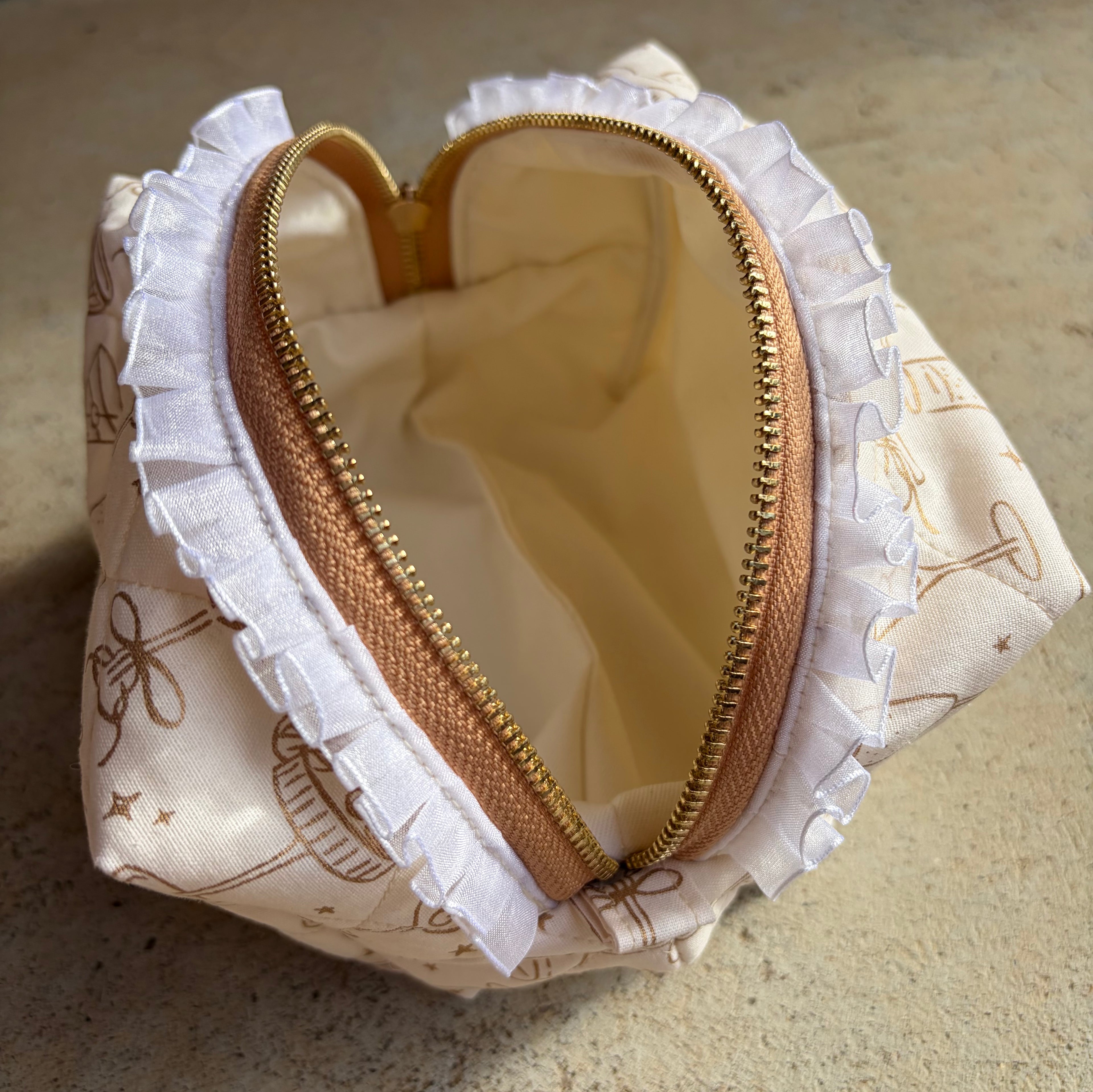 KB Cosmetic Bag - Champagne