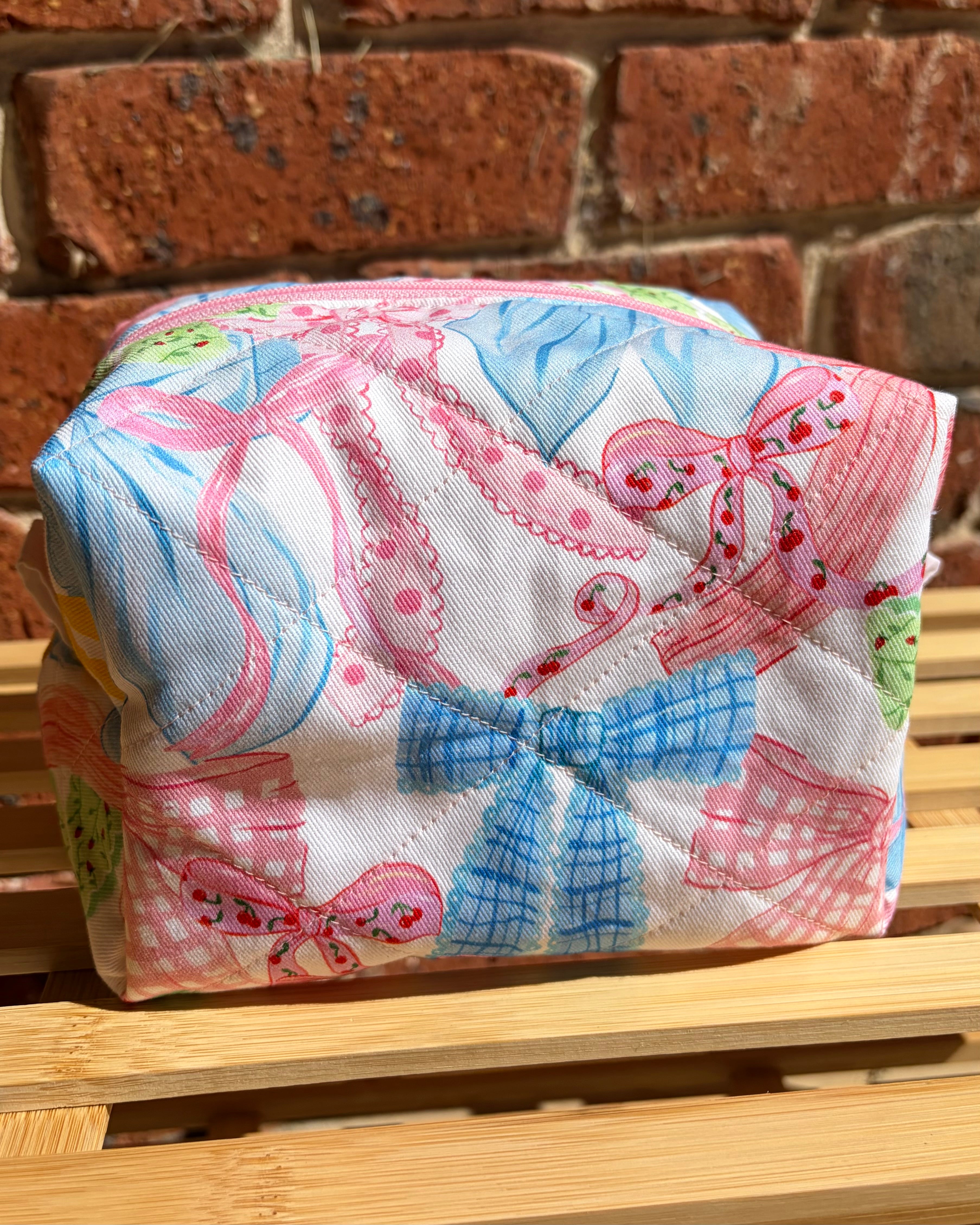 KB Cosmetic Bag - Bows