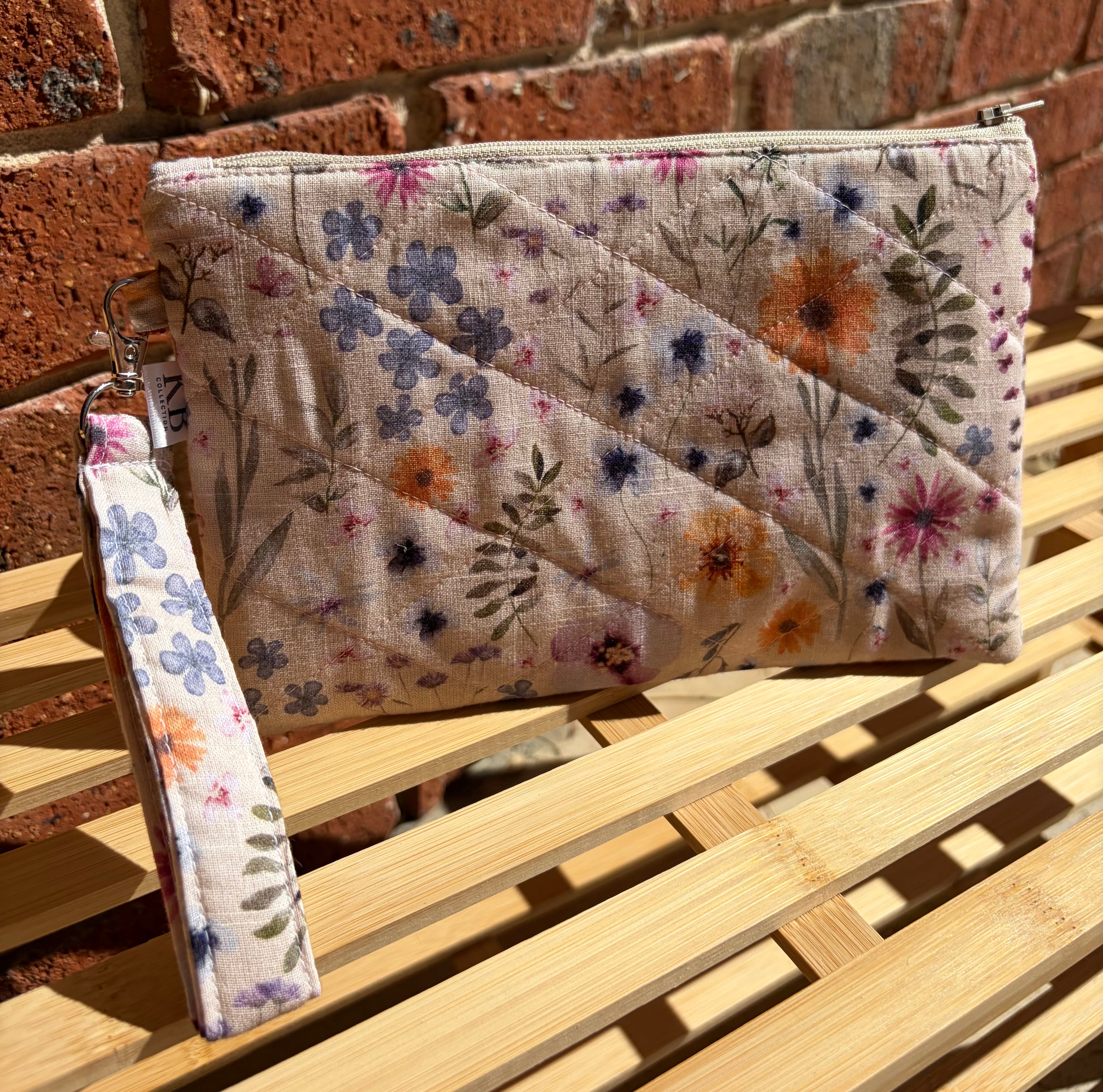 KB Quilted Purse - Cottage Garden