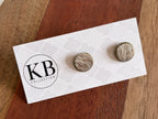 Cowhide Studs - (Bronze) Roan