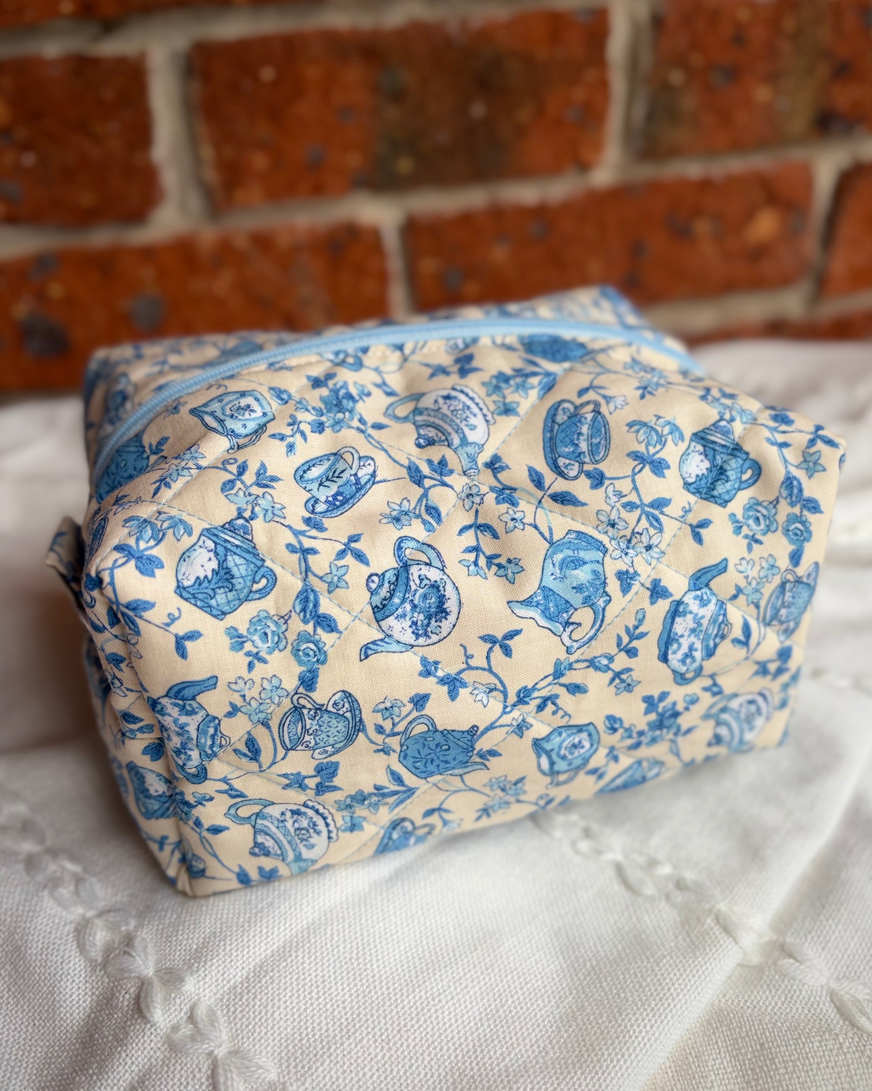 KB Cosmetic Bag - Teapots