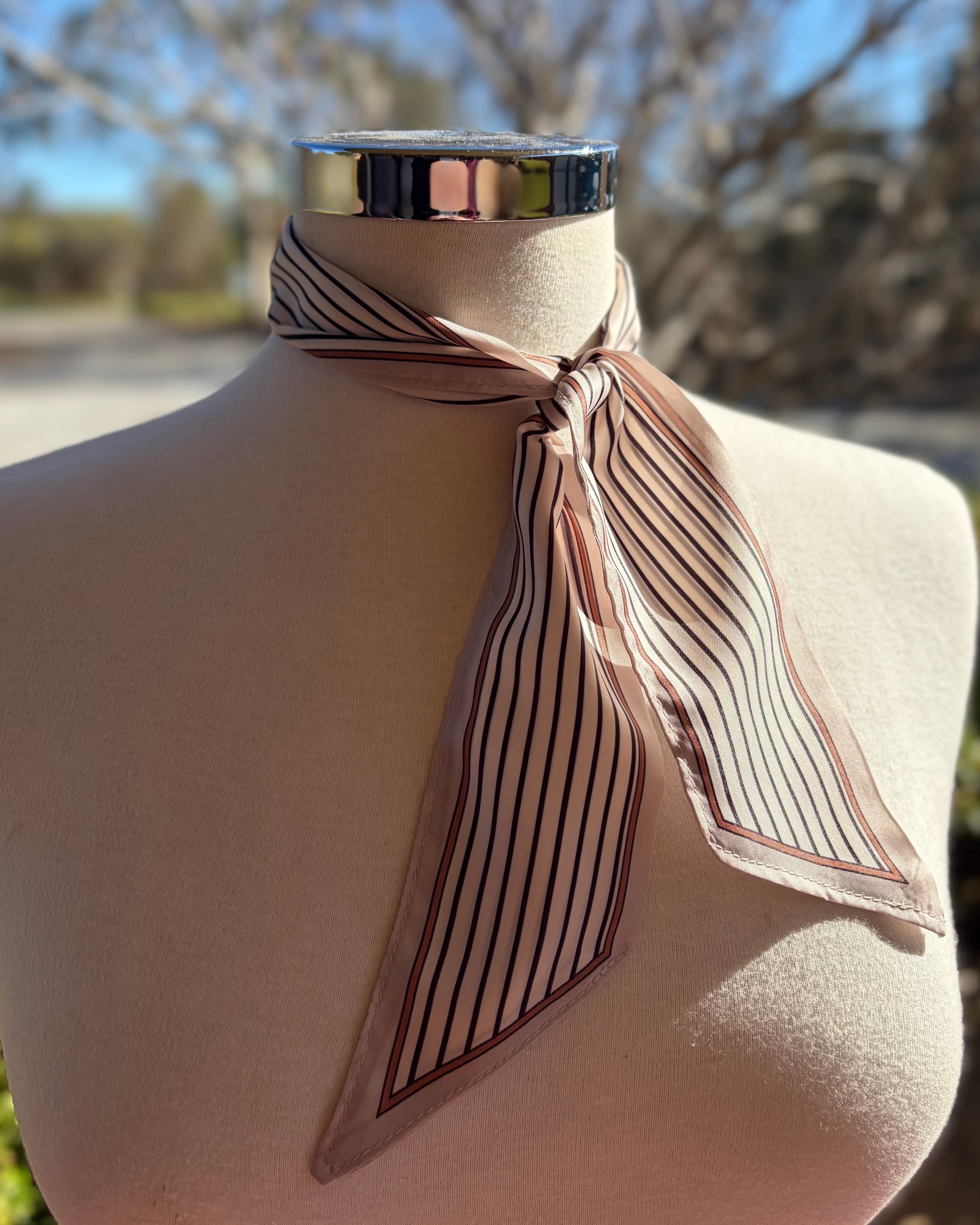 Satin Neck Tie - Stripes
