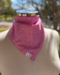 Cotton Neck Scarf - Paisley Hearts
